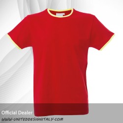 T-shirt fluo line  - girocollo