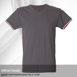 T-shirt Italia - collo V